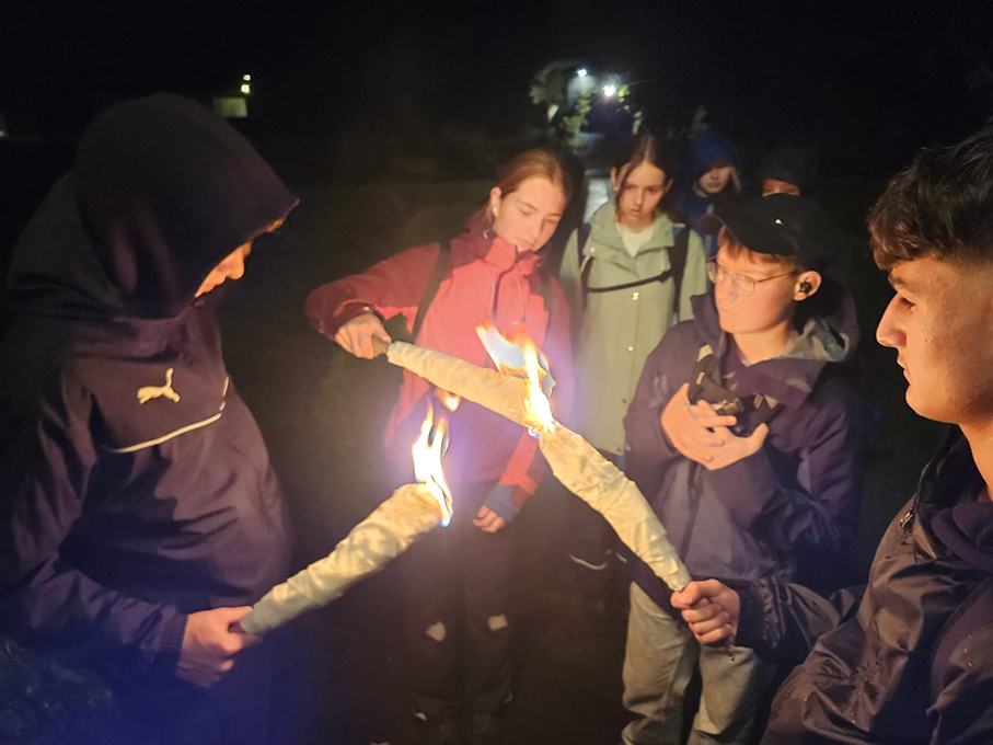 Nachtwanderung mit spirituellen Stationen