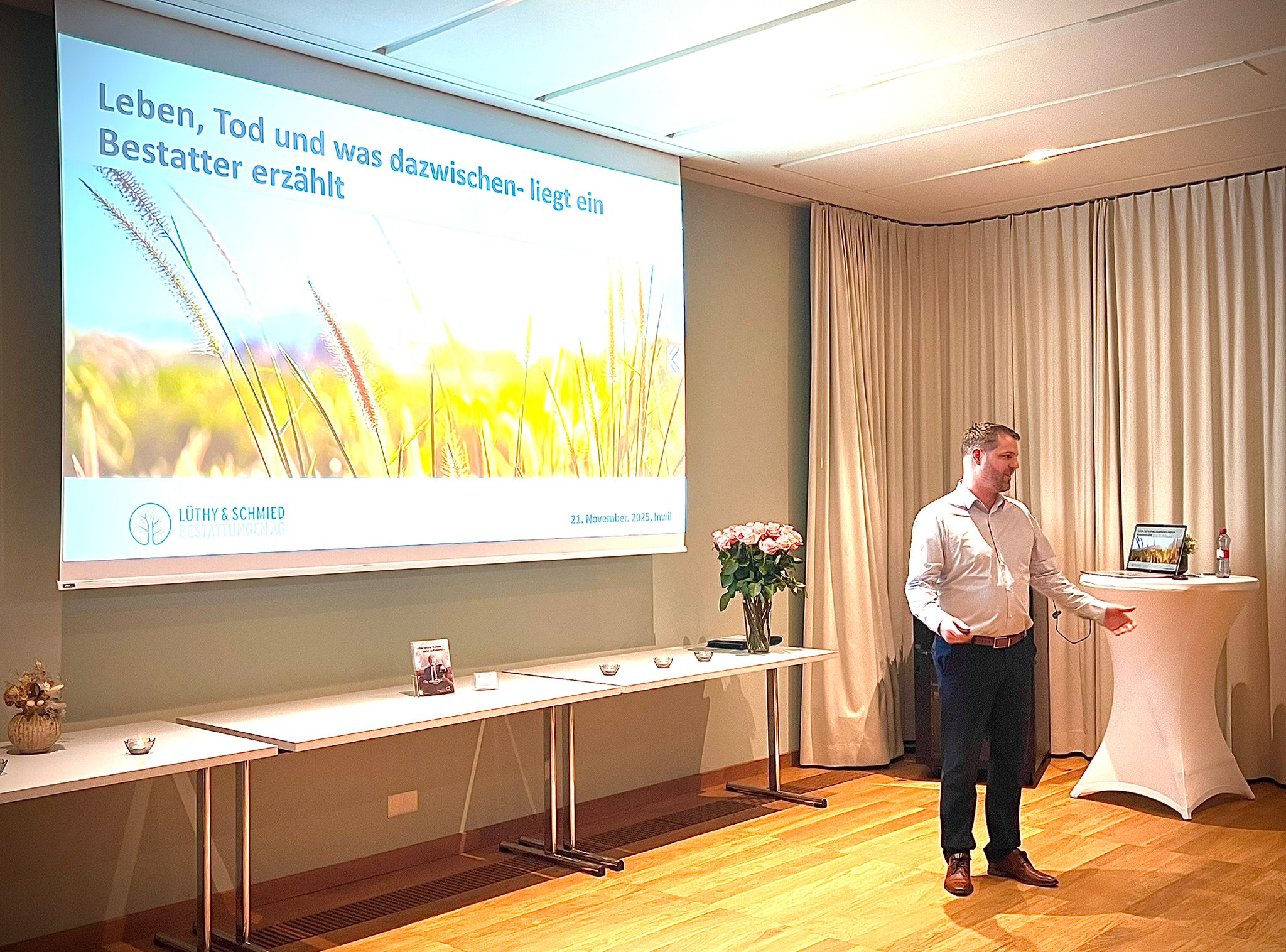 Ein Blick hinter die Kulissen des Abschieds